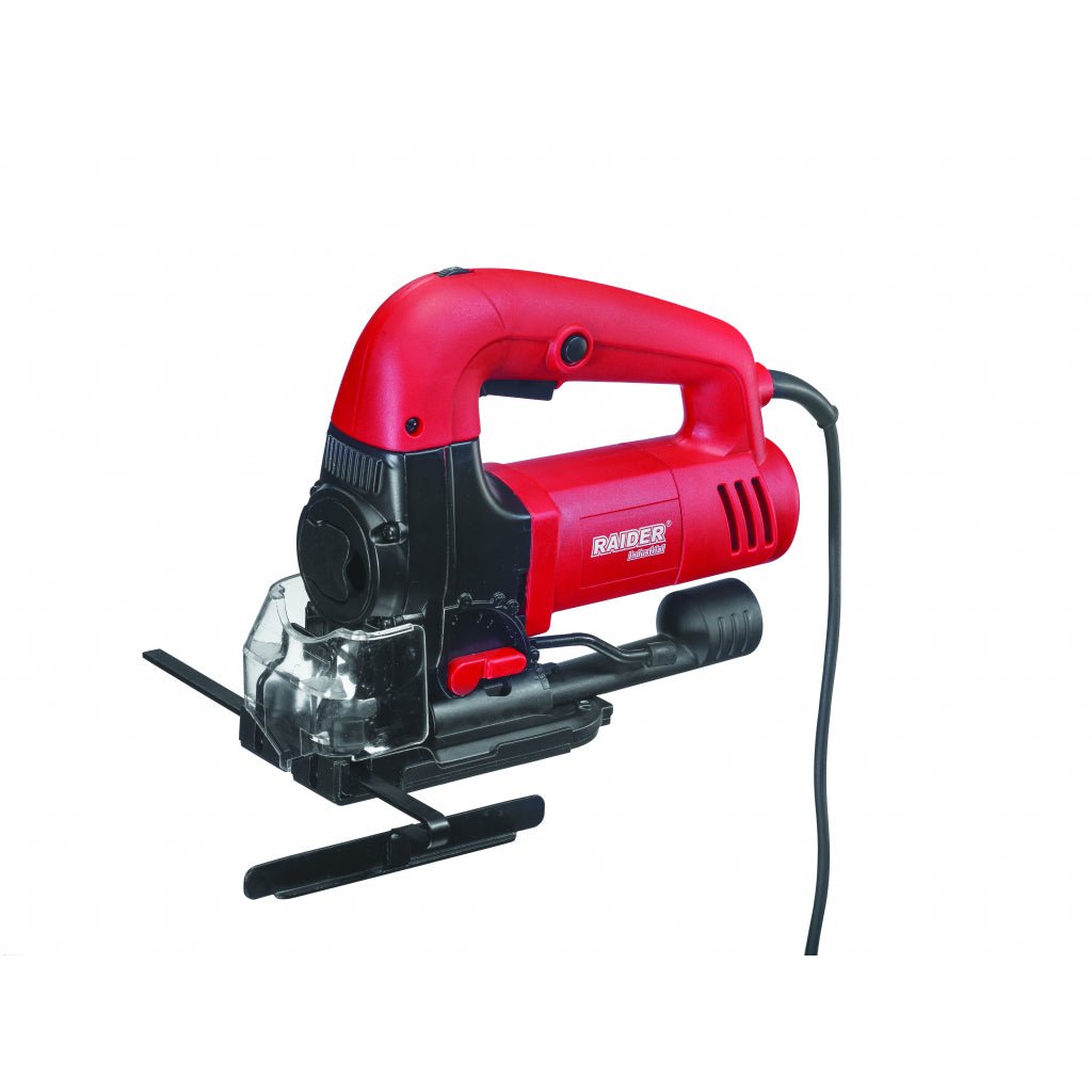 RAIDER Fierastrau pendular 600W 130mm viteza variabila RDI - JS30 Sistem rapid de schimbare a lamei Unghi de reglaj - 45° +45° Viteza ajustabila Carcasa metalica reductor Adaptor colector Raider - scule electrice si unelte profesionale - BricoMart