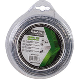 RAIDER Fir patrat rasucit pentru motocoase 2.7mm х 15m transparent Firul răsucit întărit pătrat oferă atât eficiență prin reducerea nivelurilor de zgomot, cât și a vibrațiilor mașinii, as Raider - scule electrice si unelte profesionale - BricoMart