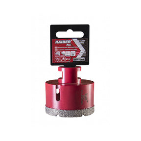 RAIDER Freza diamantata pentru frezare uscata M14 x 65 mm Utilizare indelungata Taiere extrem de rapida Taiere fara apa Carotele de gaurire sunt proiectate sa fie montate pe poli Raider - scule electrice si unelte profesionale - BricoMart