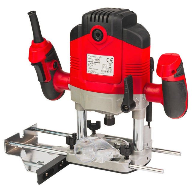 RAIDER Freza electrica 1200W 8mm RD - ER10 Cu o putere de 1200W, modelul oferă suficientă putere pentru a prelucra diverse materiale din lemn. Cu un mandrină de 8m Raider - scule electrice si unelte profesionale - BricoMart