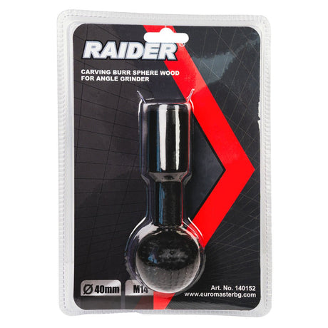 RAIDER Freza sferica lemn Ø40mm М14 pentru polizor unghiular Raider - scule electrice si unelte profesionale - BricoMart