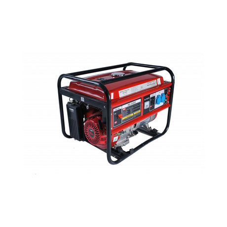 RAIDER Generator benzina 5kW RD - GG03 Maner pentru transport Voltmetru Ierire curent alternativ Ierire curent continuu Pornire manuala Raider - scule electrice si unelte profesionale - BricoMart