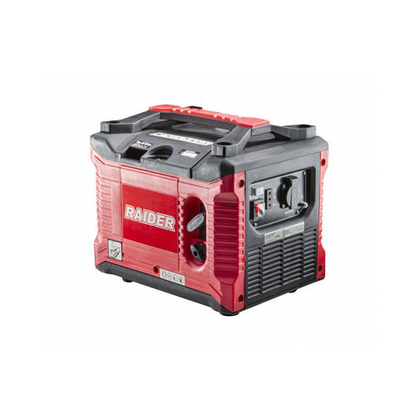 RAIDER Generator pe benzina cu motor 4 timpi 1Kw Inverter RD - GG11 Indicator de suprasarcină Indicator nivel ulei Mod Economie * Mod Eco * Echipat cu un regulator automat de tensiune (AVR Raider - scule electrice si unelte profesionale - BricoMart