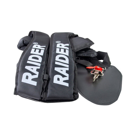RAIDER Ham cu barete late pentru umeri și burete moale antivibrații Raider - scule electrice si unelte profesionale - BricoMart