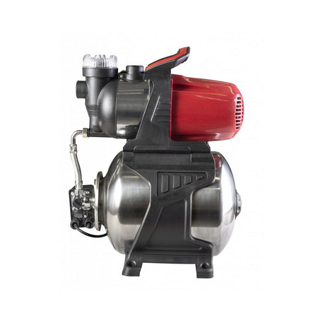 RAIDER Hidrofor cu rezervor inox 1200W x 1” 64 l/min RD - WP1200S Manometru incorporat Rezervor din otel Inox Raider - scule electrice si unelte profesionale - BricoMart