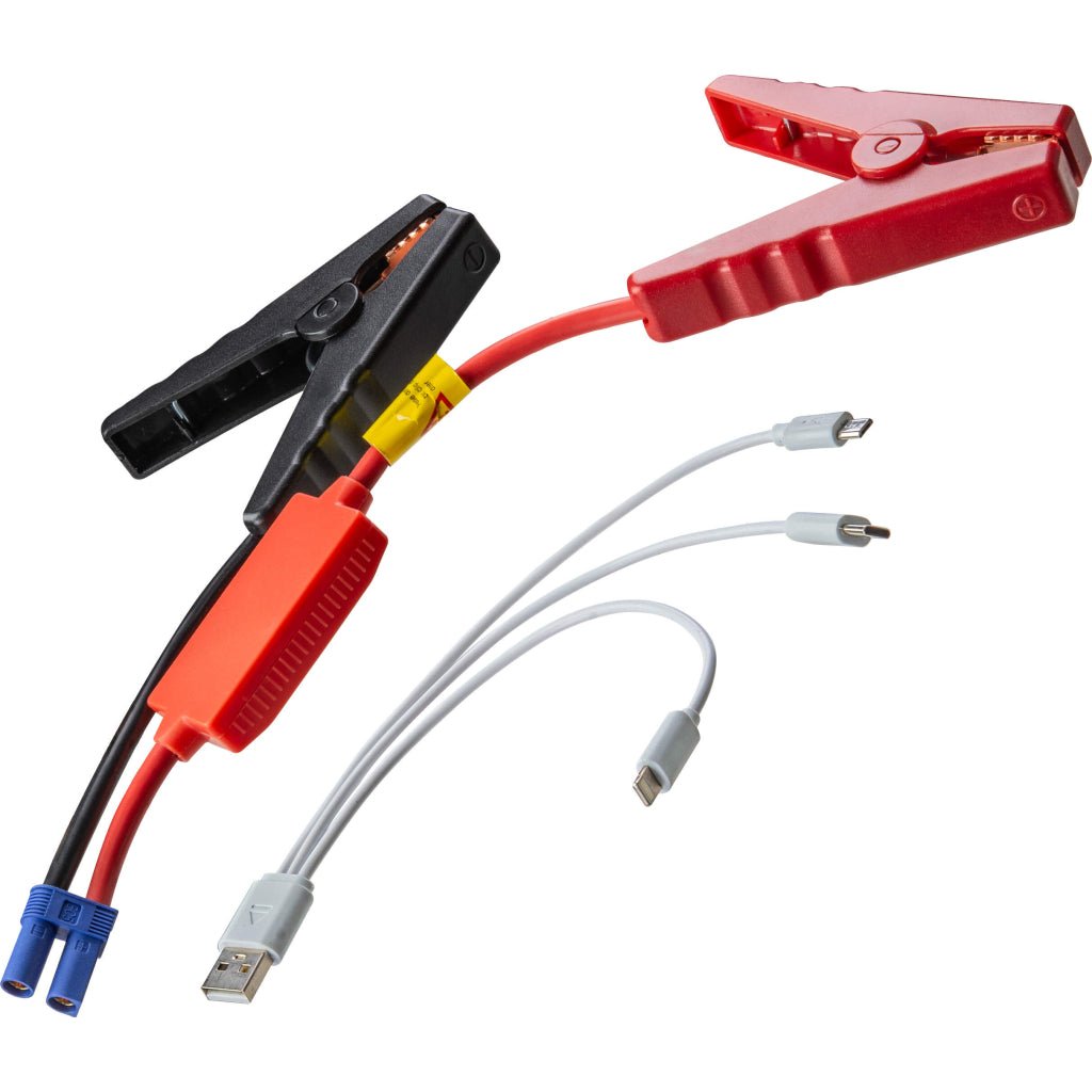 RAIDER Jump Starter Lanterna LED 18Ah 600A RD - JBC20 Ușor și portabil, ideal pentru depozitare chiar și în torpedoul mașinii Are o baterie cu polimer de litiu Lanterna LED o Raider - scule electrice si unelte profesionale - BricoMart