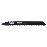 RAIDER Lama fierastrau sabie caramida 240mm 12,7mm 2TPI RD - BS1543HM Lungime: 240 mm, ceea ce oferă performanță excelentă și confort în timpul tăierii cărămizilor mai groase Dinți: 2TPI - p Raider - scule electrice si unelte profesionale - BricoMart