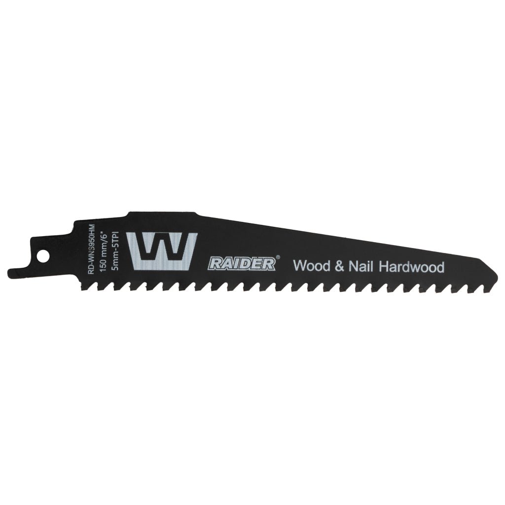 RAIDER Lama fierastrau sabie W&N 150mm 5mm 5TPI RD - WNS950HM Raider - scule electrice si unelte profesionale - BricoMart