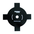 RAIDER Lama metalica ø255x25.4 mm cu 4 dinti pentru motocoasa Lama din INOX cu 4 dinti Raider - scule electrice si unelte profesionale - BricoMart