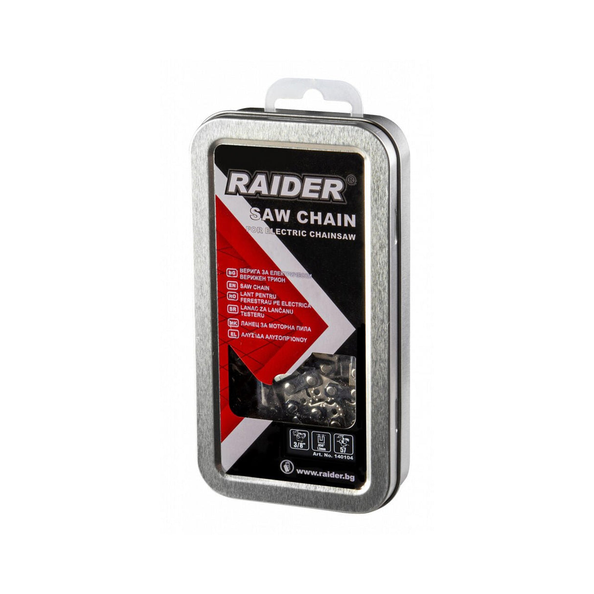 RAIDER Lant drujba (1.5mm) 86 RDP - GCS23 Vibratii reduse, taiere de calitate si confort in munca Potrivit pentru motofierastraie Numar de dinti : 86 Raider - scule electrice si unelte profesionale - BricoMart
