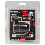 RAIDER Mandrina rapida metal 1/2"13mm SDS+HEX1/4"M patrat /2"F Raider - scule electrice si unelte profesionale - BricoMart