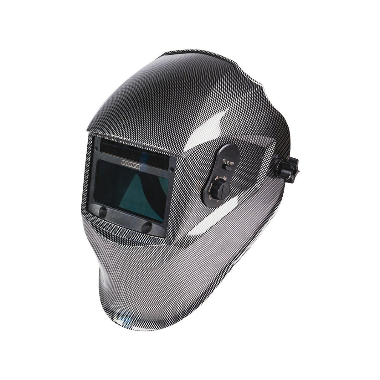 RAIDER Masca de sudura cu cristale lichide DIN 9 - 13 100x50 RD - WH08 Filtrul foto - solar se întunecă automat când începe sudarea și se luminează când procesul este terminat. Clasa de protecț Raider - scule electrice si unelte profesionale - BricoMart