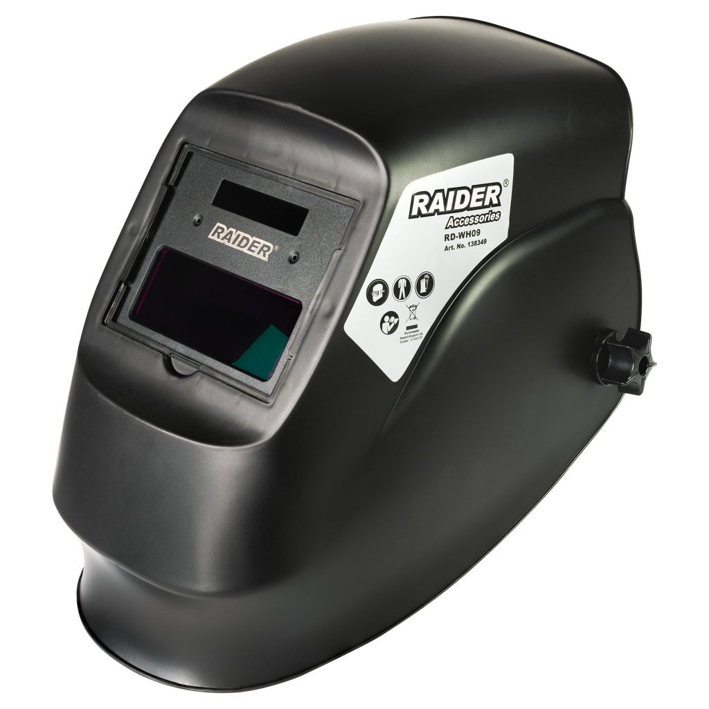 RAIDER Masca sudura cu auto - intunecare DIN 9 - 11 90x35 RD - WH09 Raider - scule electrice si unelte profesionale - BricoMart
