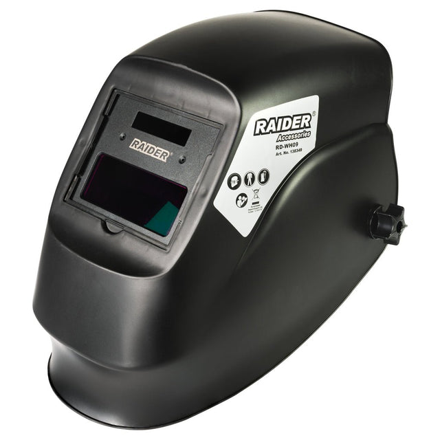 RAIDER Masca sudura cu auto - intunecare DIN 9 - 11 90x35 RD - WH09 Raider - scule electrice si unelte profesionale - BricoMart