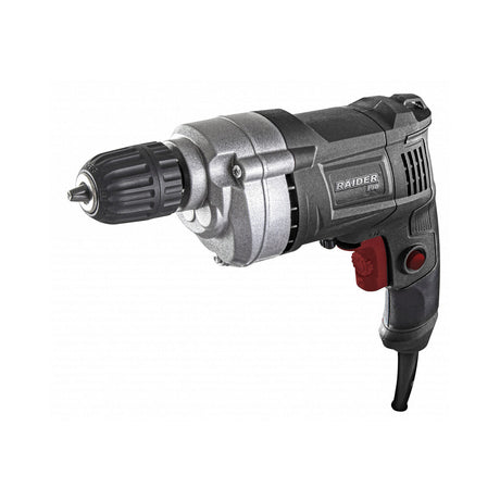 RAIDER Masina de gaurit 450W 10mm RDP - ID43 Black Edition Mandrina metalica Comutator de sens Buton de blocare in pozitia pornit Raider - scule electrice si unelte profesionale - BricoMart