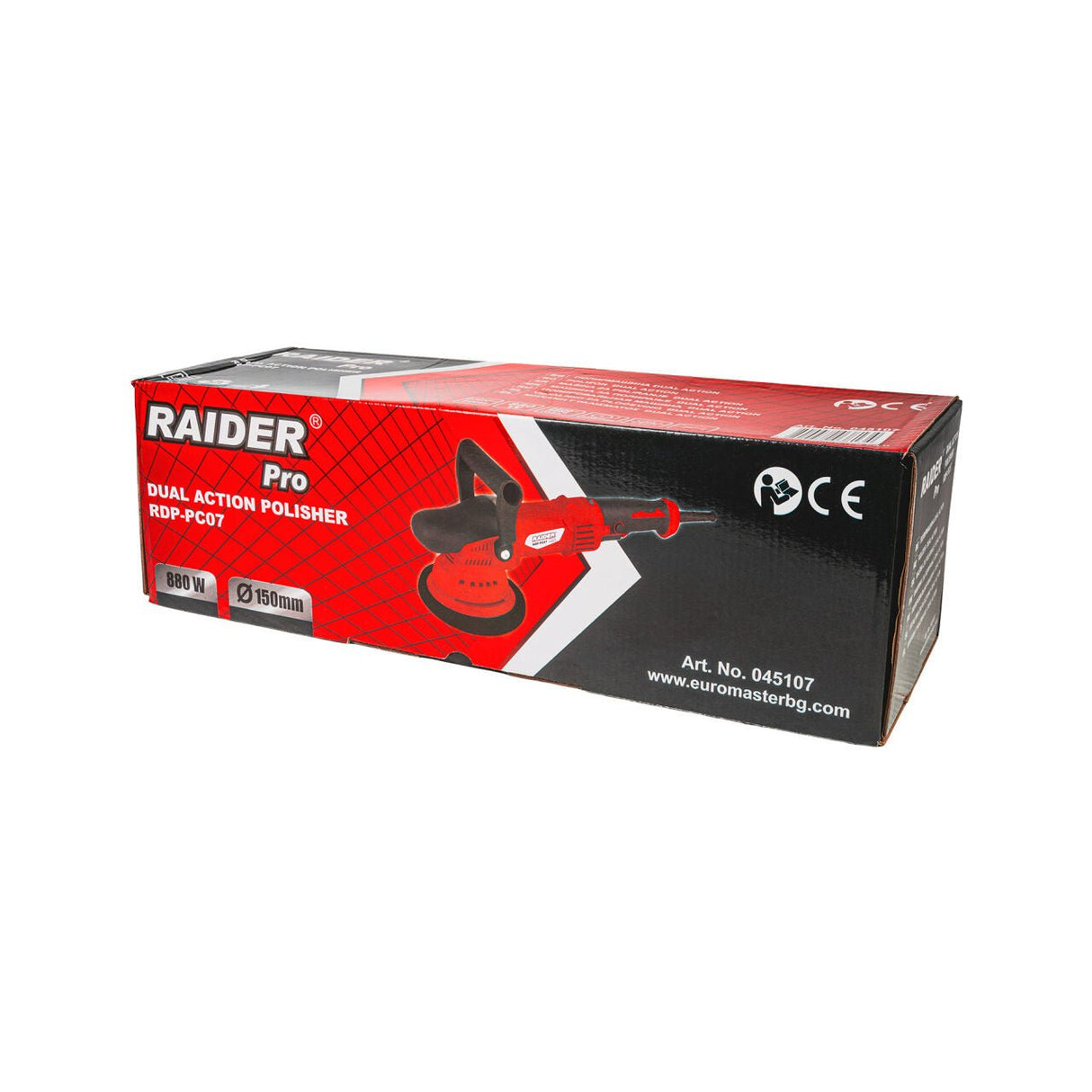 RAIDER Masina de polisat dubla actiune Ø150mm 880W vit var RDP - PC07 Motor puternic de 880 W – asigură funcționare stabilă și continuă chiar și sub sarcină, oferind performanțe excelente în Raider - scule electrice si unelte profesionale - BricoMart