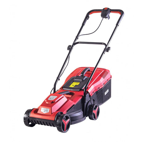 RAIDER Masina de tuns iarba 1300W 32cm 35L 400m2 RD - LM36 Volumul sacului - 35 litri Ajustarea inaltimii de taiere Latime taiere - 320 mm Raider - scule electrice si unelte profesionale - BricoMart