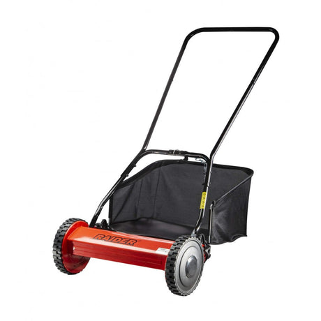 RAIDER Masina manuala de tuns iarba 40cm 300m2 RD - HLM37 Posibilitatea de a regla înălțimea de tăiere Ușor de utilizat fără a fi nevoie de realimentare sau de acces la electrici Raider - scule electrice si unelte profesionale - BricoMart