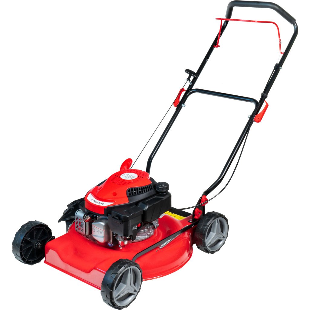 RAIDER Masina tuns iarba benzina autoprop. 2.5kW 51cm 3in1 RD - GLM15 Clapeta pentru evacuarea laterala Ajustarea inaltimii de taiere Latime taiere - 510 mm Raider - scule electrice si unelte profesionale - BricoMart