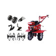 RAIDER Motocultor 7 CP, 2+1 viteze kit cu accesorii incluse RD - T03 Cutie de viteze cu 2 trepte inainte si 1 treapta inapoi Brazda reglabila Far Roti de cauciuc Manere ergonomice pentru lu Raider - scule electrice si unelte profesionale - BricoMart