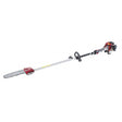 RAIDER Motofierastrau 0.7kW 250mm (10") 3/8".050" (1.3mm) RD - GPS01 Dispozitiv de înaltă calitate pentru tăierea rapidă și ușoară a ramurilor în locuri greu accesibile Are un motor pe benz Raider - scule electrice si unelte profesionale - BricoMart
