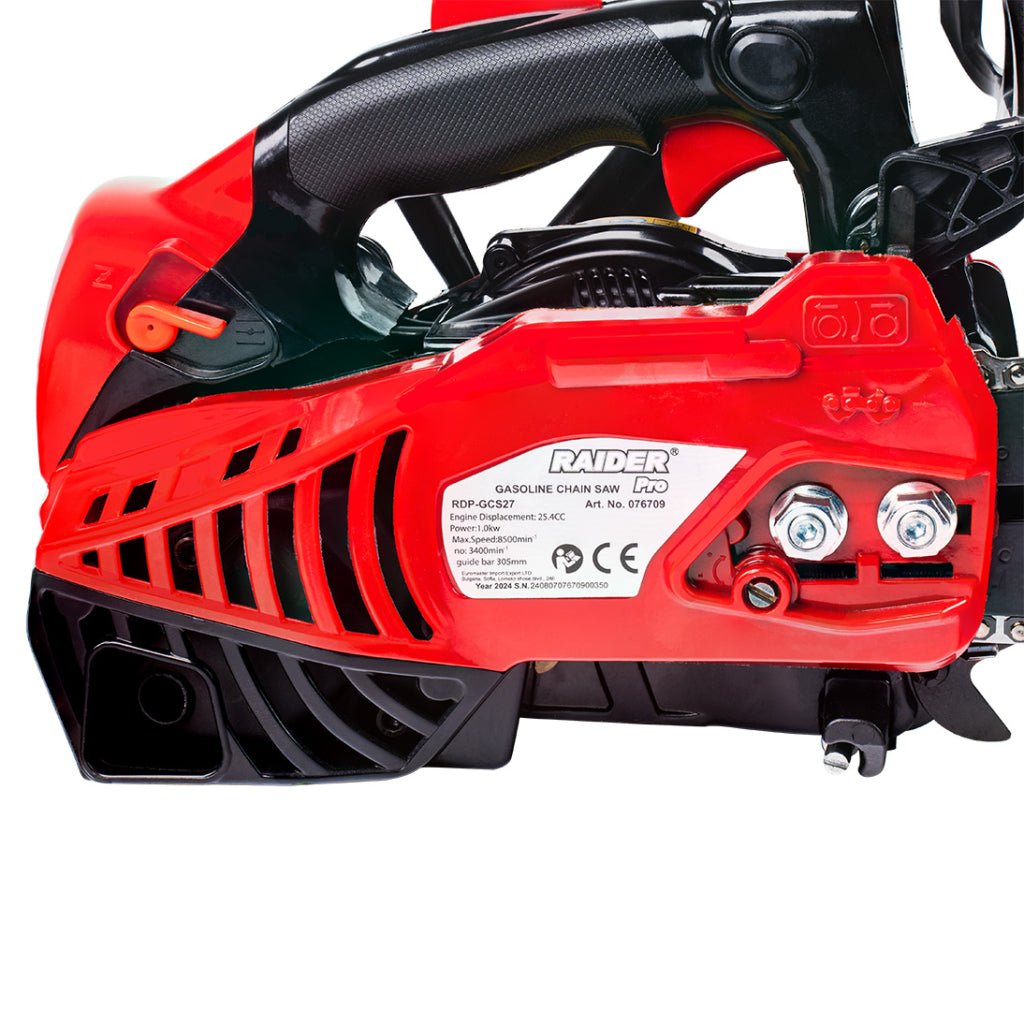 RAIDER Motofierastrau 305mm (12") 1kW 3/8"1.3mm 45 RDP - GCS27 Raider - scule electrice si unelte profesionale - BricoMart