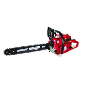 RAIDER Motofierastrau benzina cu lant 450mm (18") 2200W RD - GCS19 Motor puternic si economic Raspuns rapid al franei de urgenta Pompa pentru amorsare carburator Reglaj ungere lama Ungere Raider - scule electrice si unelte profesionale - BricoMart