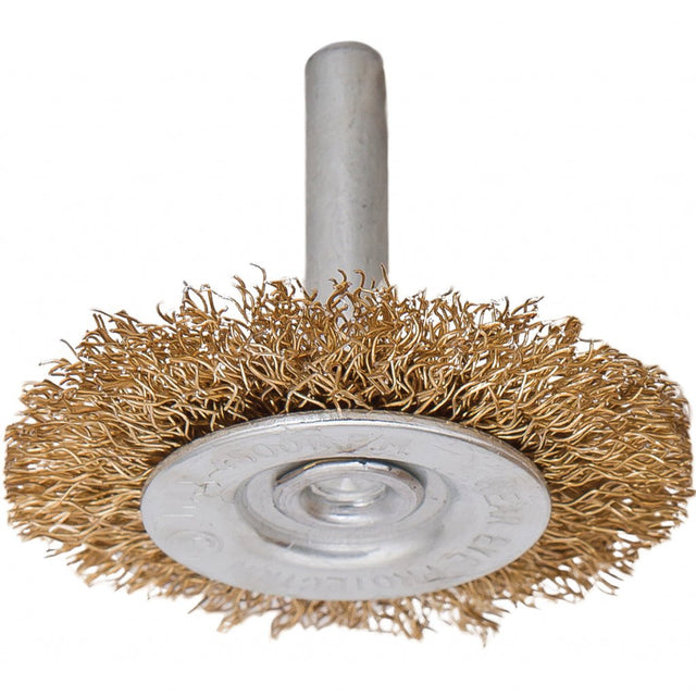 RAIDER Perie circulara din sarma ptr bormasina 4/100mm Coada cilindrica Perie de sarma din otel cu acoperire de alama Raider - scule electrice si unelte profesionale - BricoMart