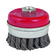 RAIDER Perie sarma rotativa 75mm Otel carbon ramforsat Proiectat pentru polizoare unghiulare Raider - scule electrice si unelte profesionale - BricoMart
