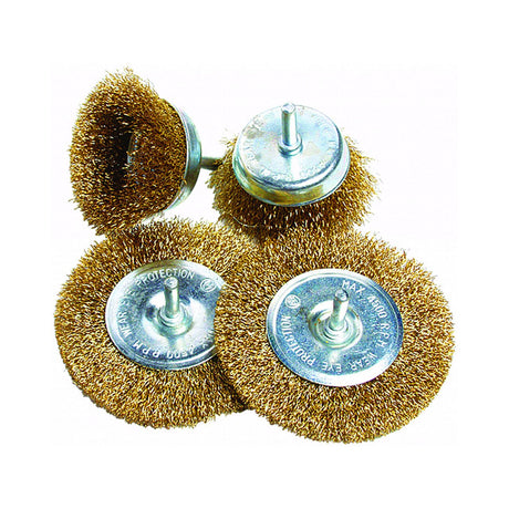 RAIDER Perii sarma ptr bormasina set 20 buc. Perie de sarma din otel cu acoperire de alama Raider - scule electrice si unelte profesionale - BricoMart