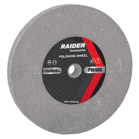 RAIDER Piatra polizor 75x20xØ10mm PVE400 Potrivit pentru polizarea diferitelor metale Raider - scule electrice si unelte profesionale - BricoMart