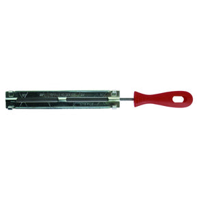 RAIDER Pila ø4.0mm cu ghidaj -kit pt ascutit land drujba 3/8" RD Potrivit pentru ascutirea lanturilor de fierastraie electrice Raider - scule electrice si unelte profesionale - BricoMart