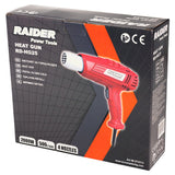 RAIDER Pistol aer cald 2000W 2 trepte 4 duze RD - HG25 Maner ergonomic 2 trepte Raider - scule electrice si unelte profesionale - BricoMart
