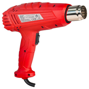 RAIDER Pistol aer cald 2000W 2 trepte 4 duze RD - HG25 Maner ergonomic 2 trepte Raider - scule electrice si unelte profesionale - BricoMart