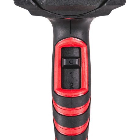 RAIDER Pistol aer cald 2000W 2 trepte 5 accesorii valiza RD - HG26 Pistolul cu aer cald RD - HG26 este echipat cu un motor puternic de 2000 W care asigură o încălzire rapidă și eficientă. I Raider - scule electrice si unelte profesionale - BricoMart