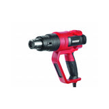 RAIDER Pistol aer cald 2000W 2 trepte LCD display RDI - HG24 Display LCD Maner ergonomic Indicator temperatura Indicator debit de aer Cutie de depozitare 4 moduri de operare program Raider - scule electrice si unelte profesionale - BricoMart