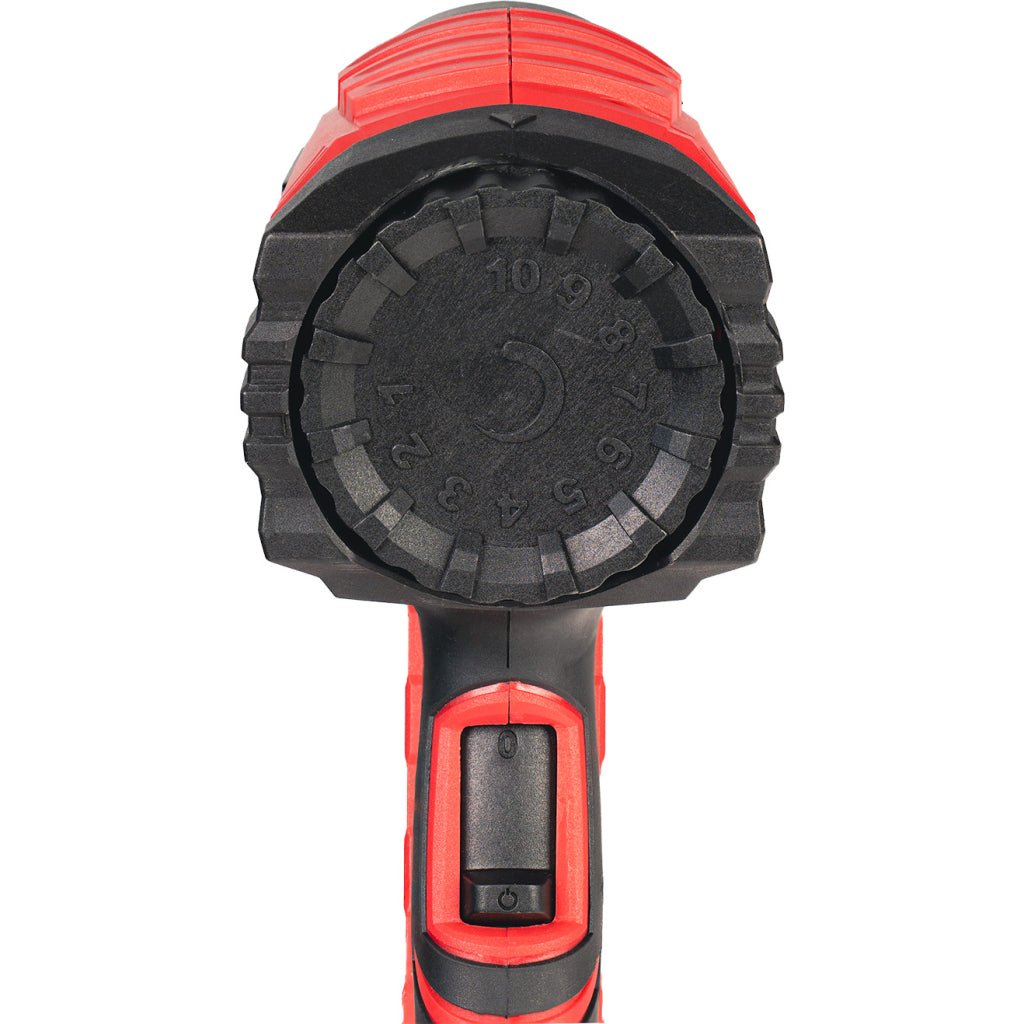 RAIDER Pistol aer cald 2000W 2trepte t° regl. 5 acc. valiza RD - HG27 2 setari ale fluxului de aer Modelul "RD - HG27" oferă o setare mai precisă a temperaturii care poate fi selectată din spa Raider - scule electrice si unelte profesionale - BricoMart