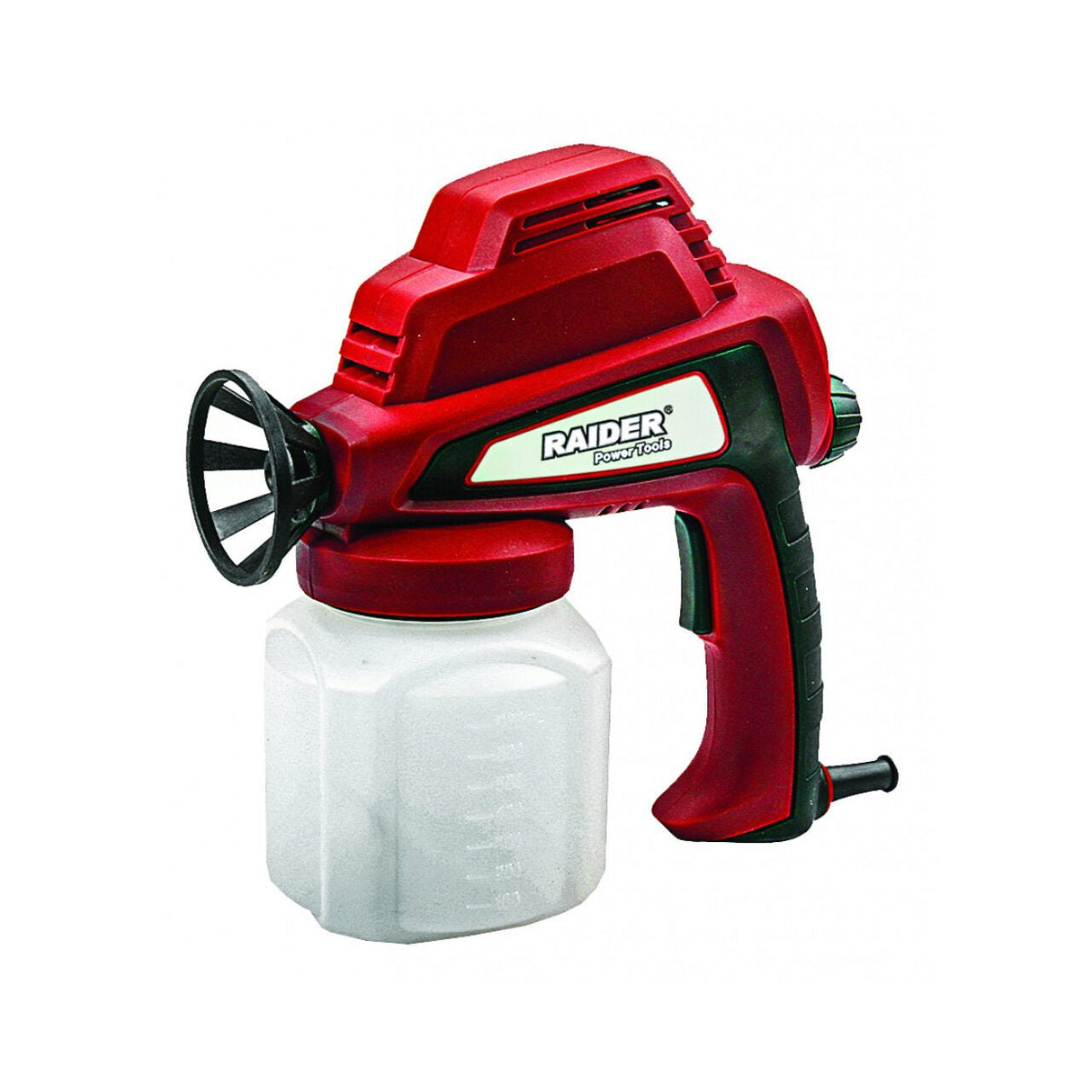 RAIDER Pistol de vopsit 100W ø0.8mm 700ml RDP - ESG11P Rezervor de plastic Raider - scule electrice si unelte profesionale - BricoMart