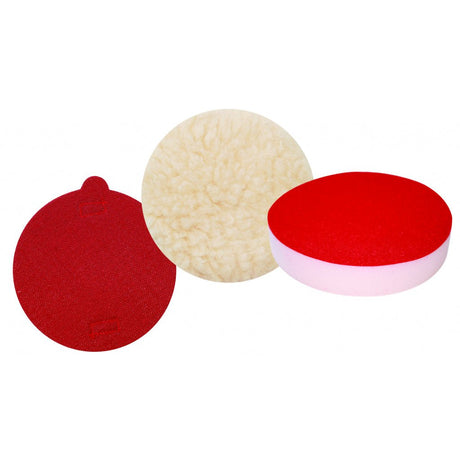RAIDER Polisare 125mm Velcro Util pentru polisharea farurilor si a suprafetelor vopsite Raider - scule electrice si unelte profesionale - BricoMart
