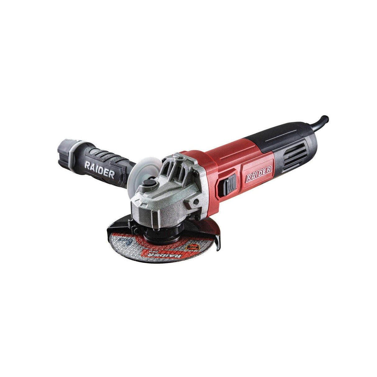 RAIDER Polizor unghiular 115mm 800W RD - AG70 Blocarea axului de iesire pentru schimbarea usoara a discului Motor de calitate, rezistent la temperatura Maner ergonomi Raider - scule electrice si unelte profesionale - BricoMart