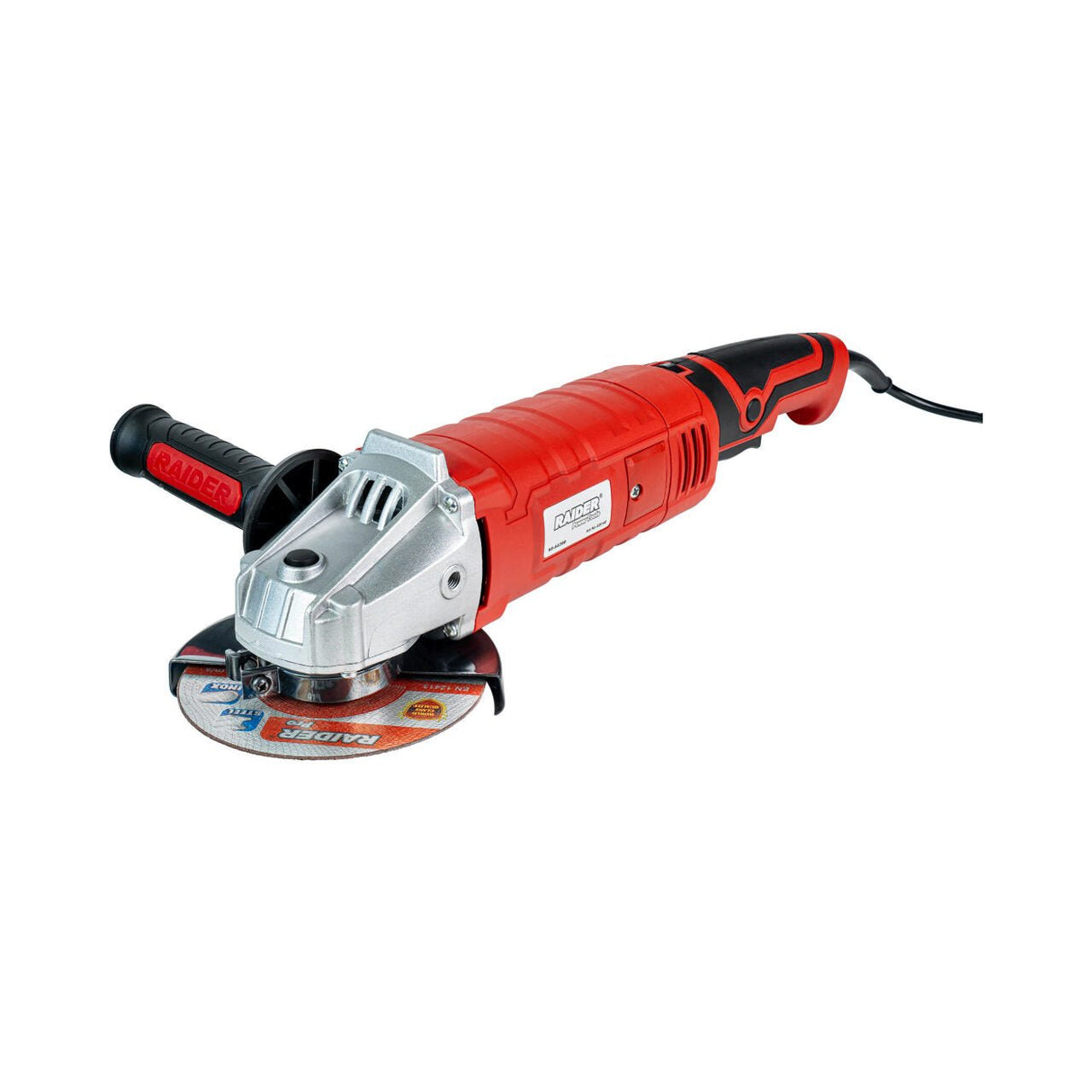 RAIDER Polizor unghiular 125mm 1150W viteza variabila RD - AG39 Blocarea discului Viteza reglabila Maner auxiliar Raider - scule electrice si unelte profesionale - BricoMart