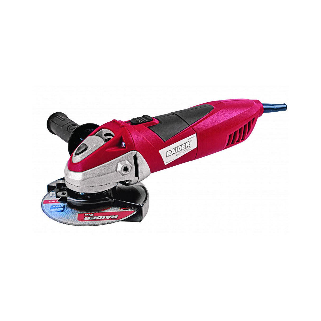 RAIDER Polizor unghiular 125mm 900W RD - AG44T Blocarea discului Maner auxiliar Raider - scule electrice si unelte profesionale - BricoMart