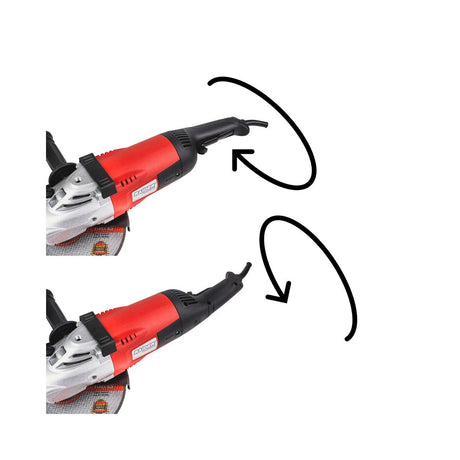 RAIDER Polizor unghiular 230mm 2400W soft start RD - AG78 Cu o putere de 2400 W, polizorul unghiular „”RD - AG78”” oferă suficientă putere pentru a efectua cu ușurință și rapid sar Raider - scule electrice si unelte profesionale - BricoMart