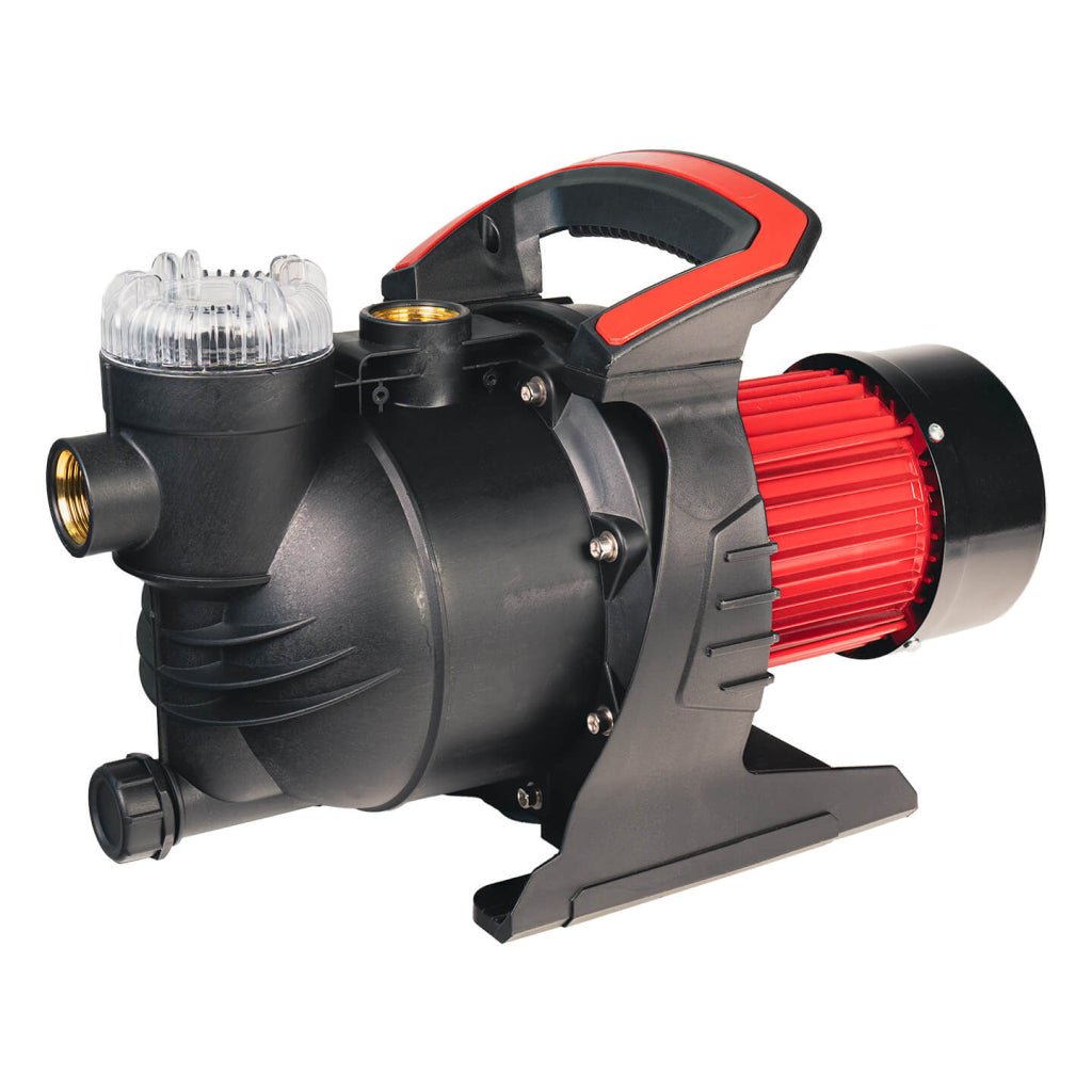 RAIDER Pompa auto - amorsare 1300W 1" 80L/min 48m filtru apa RDP - WP57 Cu un diametru al duzei de 1”, pompa atinge un debit de 80 litri pe minut cu o înălțime maximă de până la 48 de metri Es Raider - scule electrice si unelte profesionale - BricoMart
