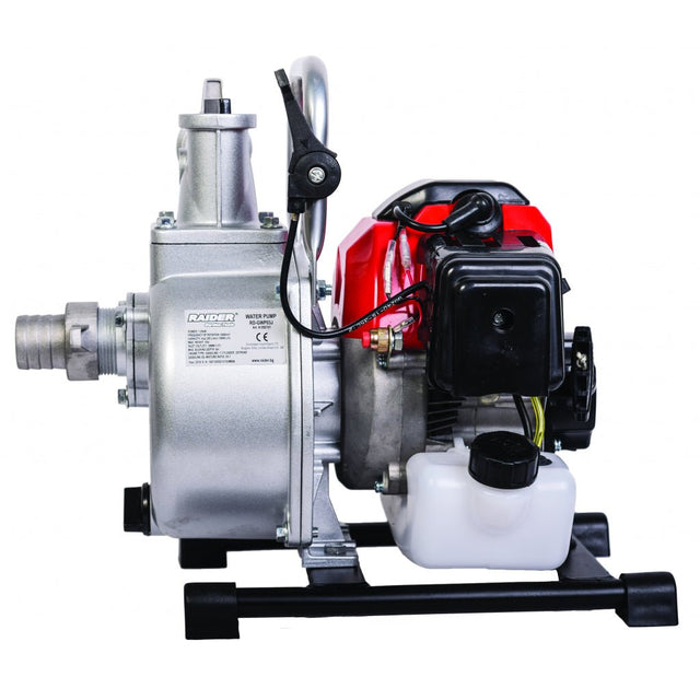 RAIDER Pompa de apa motor benzina 2T 1.6kW 1.5" 317 L/min RD - GWP03 Conector cu diametrul de 1.5 " Pornire manuala Raider - scule electrice si unelte profesionale - BricoMart