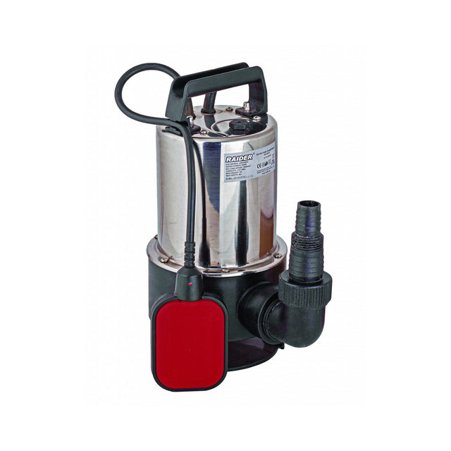 RAIDER Pompa de apa submersibila 550W RD - WP12 Pentru pomparea sau mutarea apelor curate si murdare Maner ergonomic pentru transport Facil Plutitor reglabilfor automat Raider - scule electrice si unelte profesionale - BricoMart