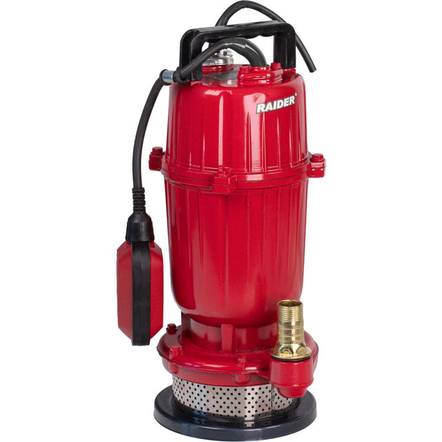 RAIDER Pompa submersibila 750W 1" 50L/min 20m 8m cablu RD - CAWP52 Pompa submersibila RD - CAWP52 are o putere de 750W, ideala pentru pomparea rapida si eficienta a apei.Poate lucra cu un v Raider - scule electrice si unelte profesionale - BricoMart