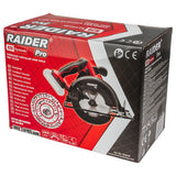 RAIDER R20 Fierastrau circular de mana Ø165x20mm Solo RDP - YCS20 Abilitatea de a tăia la un unghi de până la 45 de grade Potrivit pentru tăierea plăcilor, panourilor și a altor material Raider - scule electrice si unelte profesionale - BricoMart
