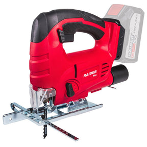 RAIDER R20 Fierastrau pendular 100mm Solo RDP - YJS20 Sistem de eliberare rapidă pentru schimbarea rapidă și ușoară a lamei fără a fi nevoie de unelte Design ergonomic, echip Raider - scule electrice si unelte profesionale - BricoMart