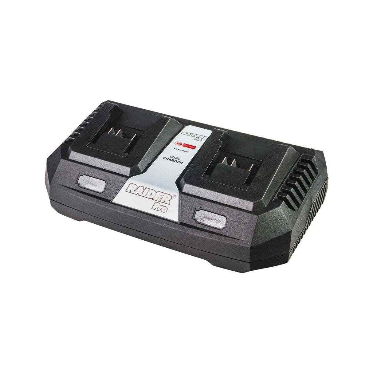 RAIDER R20 incarcator dual 2x3Ah pentru seria R20 Timp de incarcare for a 4A battery for 1.33h Raider - scule electrice si unelte profesionale - BricoMart